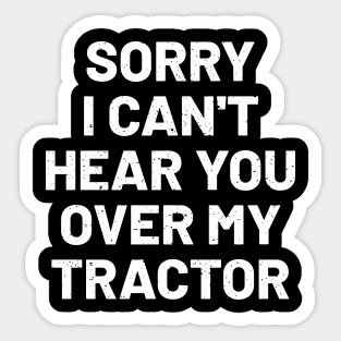 Tractor Sticker